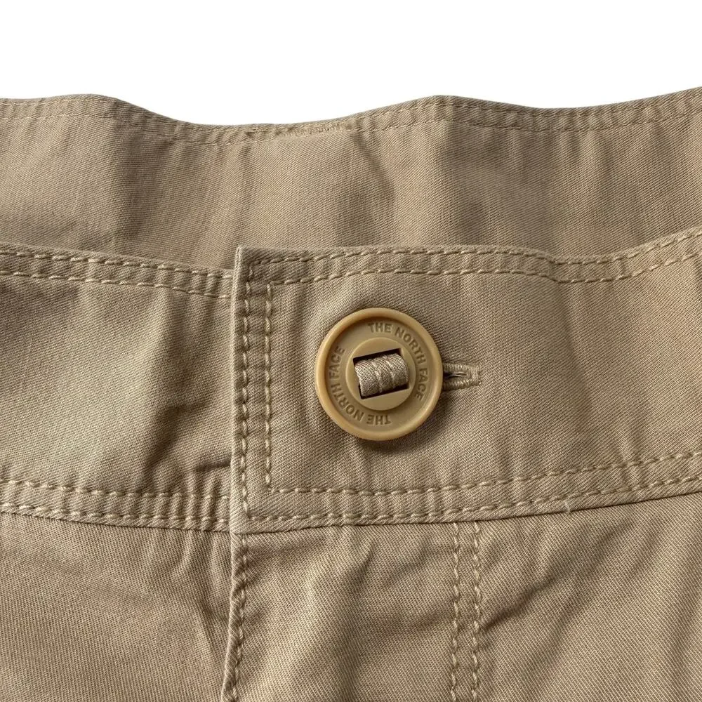 The North Face Hiking Utility Pants Men's XL 38x28 Tan Articulated Knees Outdoor